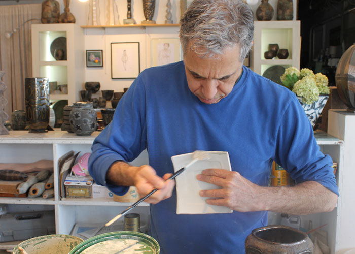 Photo of an artist for CHK Studios.
